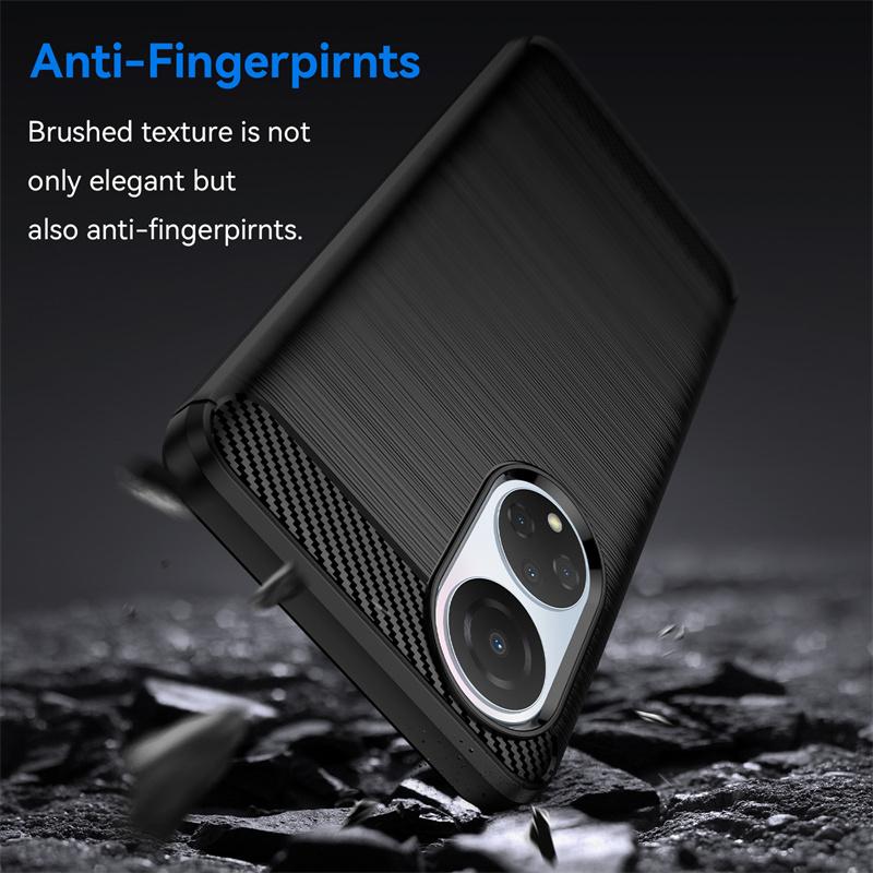 For Huawei Honor X7 Case Cover For Honor X7 Capas New Phone Back Shockproof Bumper Soft TPU Carbon Fiber Cover Honor X 7 8 X8 X7