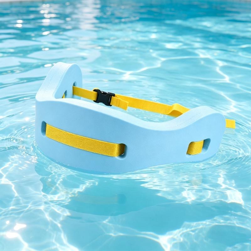 Kids Swimming Float Belt With Adjustable Waist And Bright Color For Water Safety Activity In Swimming Pool Or Beach