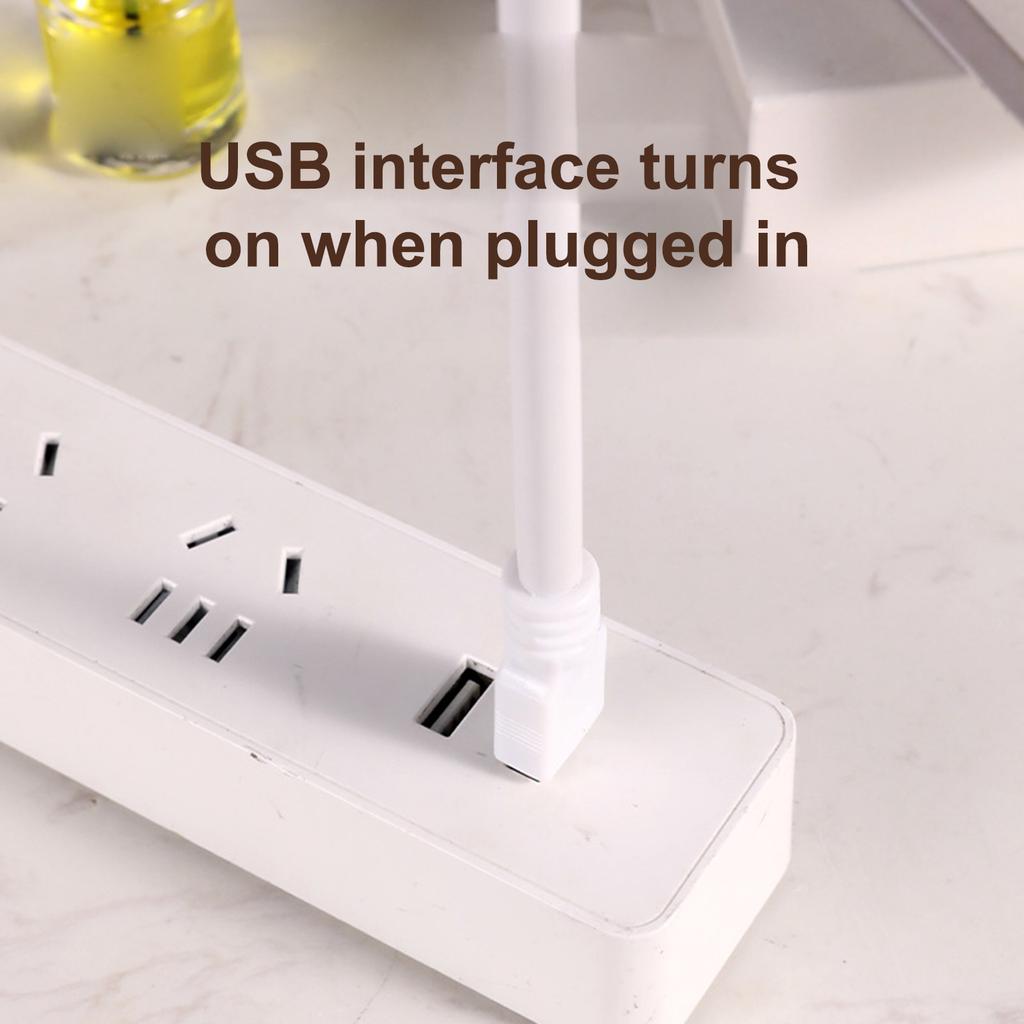 27W Smart Sensor Nail Lamp with USB Plug, 9 LED Beads, 45sCelsius90s Timer, Auto Sensing, Flexible Gooseneck for Gel Nail Curing, Fast Drying for Gel