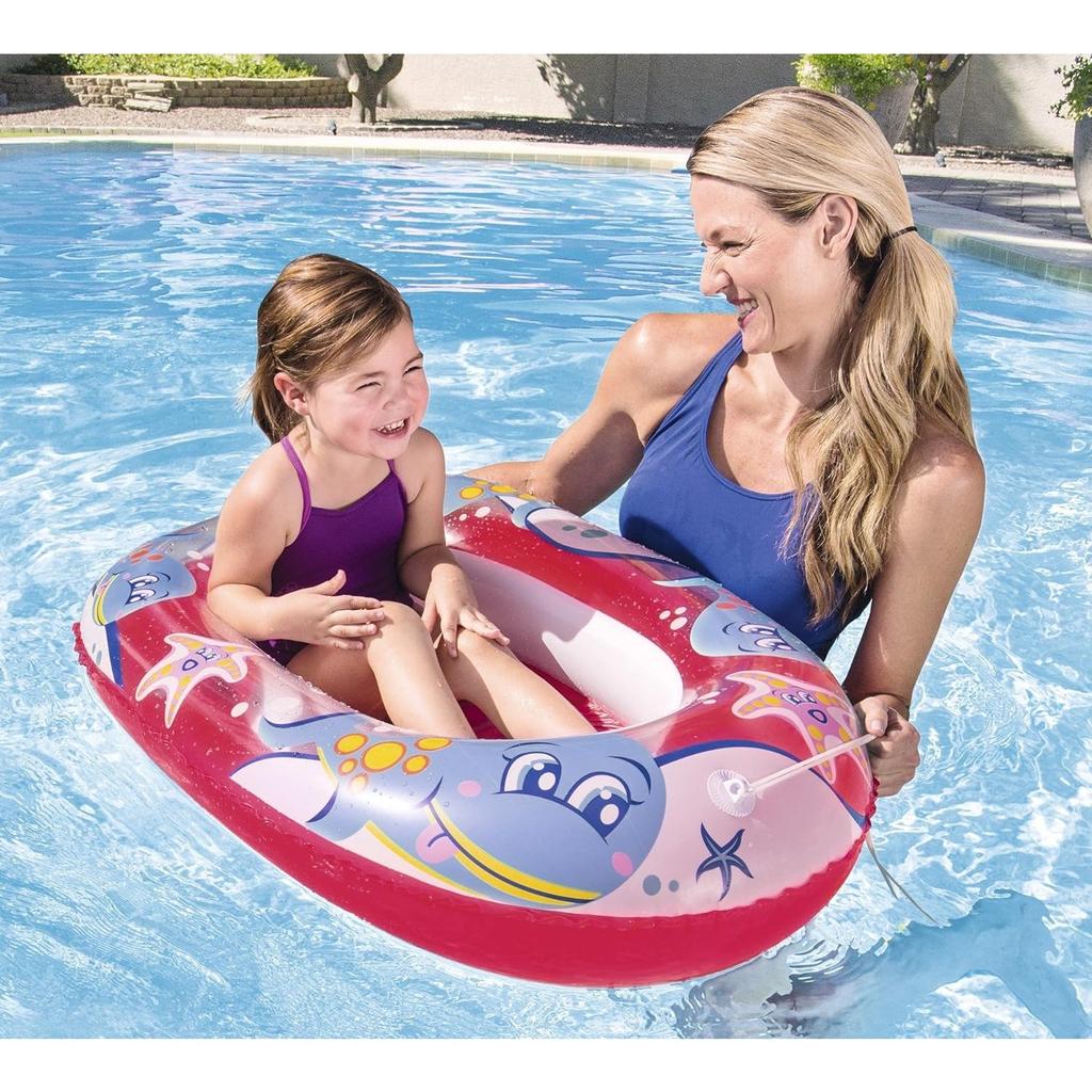 Dětský raftový člun, Bazén 102x69cm, Různé barvy