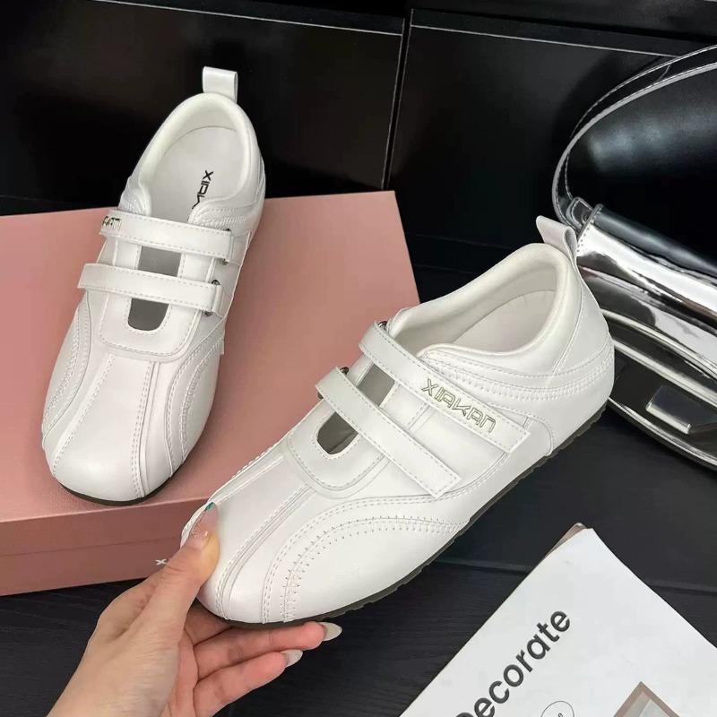 ~ Inner height increase Velcro hollow sports Mary Jane shoes women's summer versatile casual