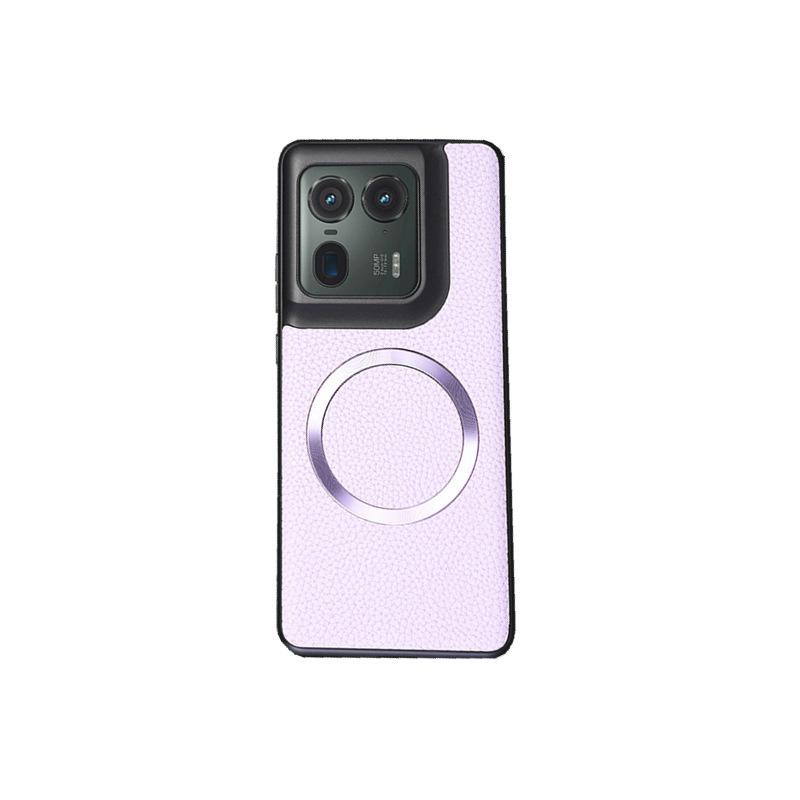 Applicable To Motorola X50ultra Mobile Phone Case Edge50pro Magnetic Leather Pattern G85/G45 All-inclusive Protective Case