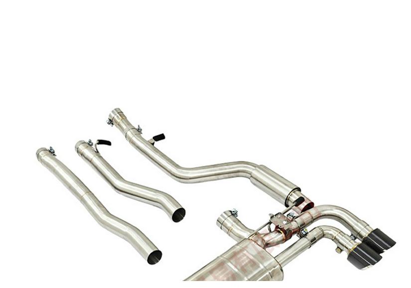 Stainless Steel Muffler Exhaust Tailpipe for BMW G30 530i 3.0T