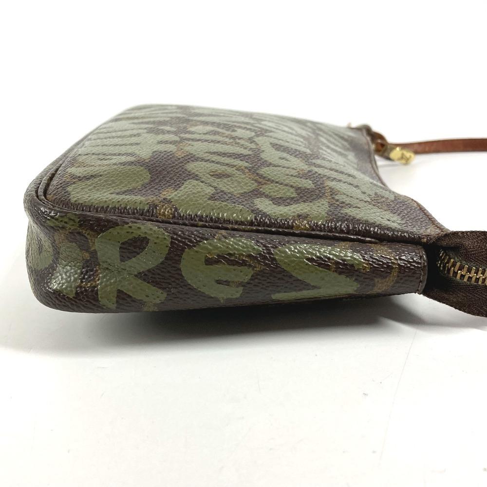Louis Vuitton M92191 MonogramGraffiti Pochette-Accessoires Pouch Hand Bag