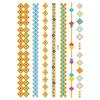 Temporary Sticker Feature 009 - 1 Sheet for Body Design