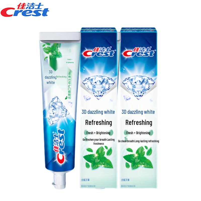 

Crest 3D White Enamel Fresh Toothpaste
