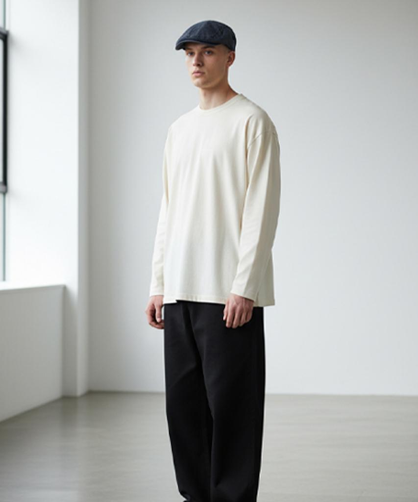 Soft Washing Beige Hunting Cap