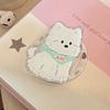 Cute dog magnetic suction bracket 16promax transparent iPhone17 mobile phone case 15 suitable for 14 anti-drop 11 original