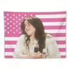 1PC Billie Poster Tapestry  Pink Music Flag Design, Perfect Gift for Home Wall Decor