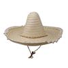 Chapéu de Palha Mexicano Fantasia Guirca Unissex Adulto