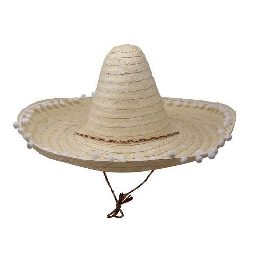 Fiestas Guirca Unisex Vuxen Mexikansk Halm Kostymhatt