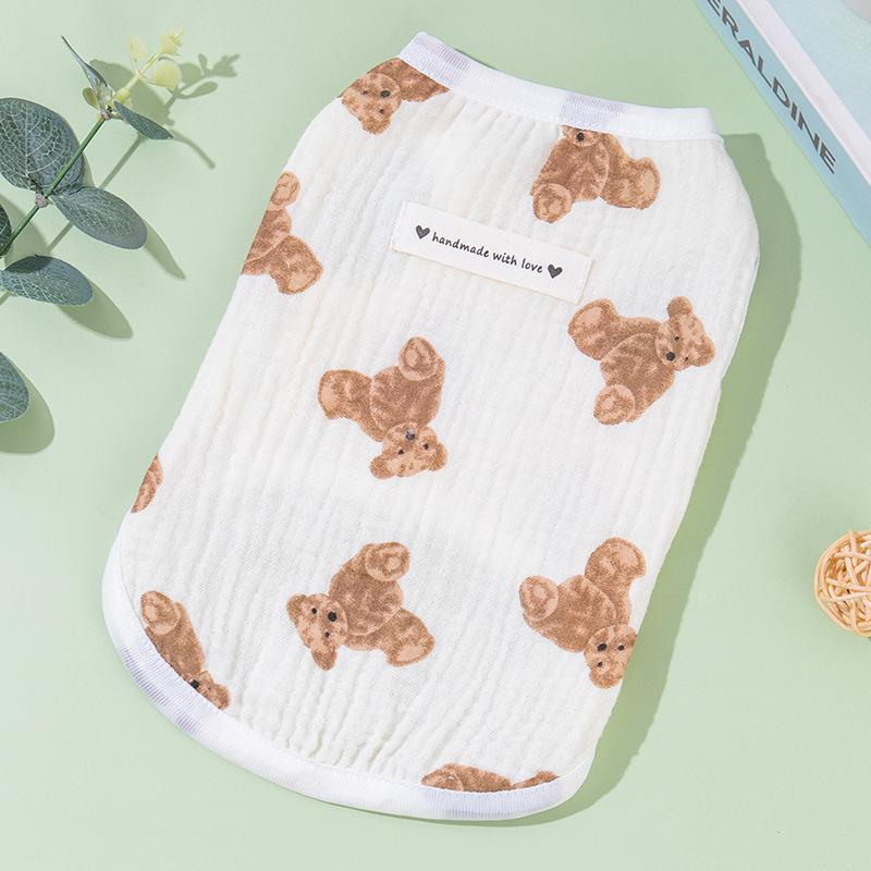 

Pet dog vest home pajamas XS