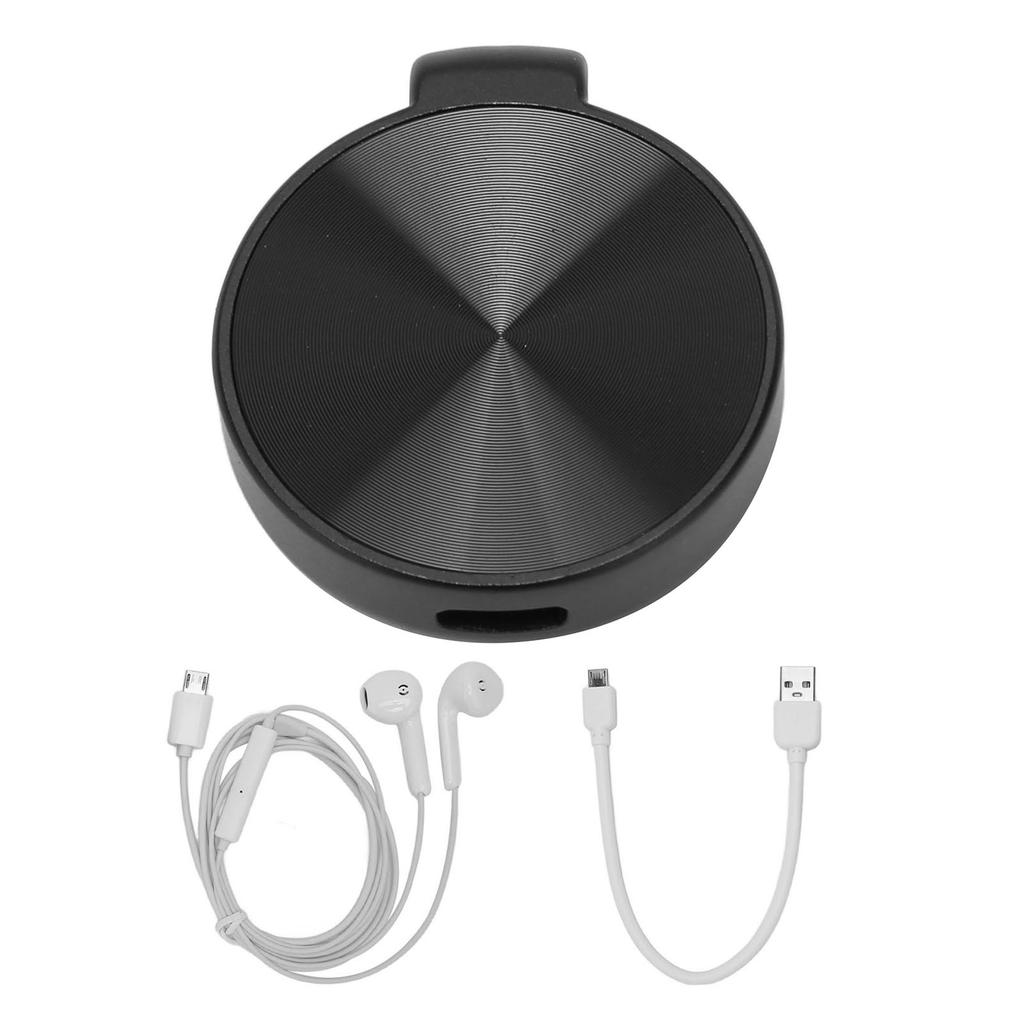 Sprachaktivierter Recorder HD Rauschunterdrückung 4GB AI Intelligentes Digitales Aufnahmegerät MP3-Player