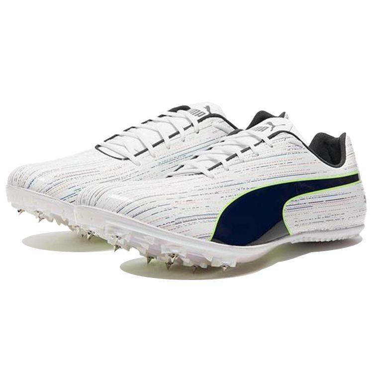 Puma Evospeed Spring 12 Sp Athletic Low-Top Running Shoes Unisex Sneaker White Green Black 195534-01