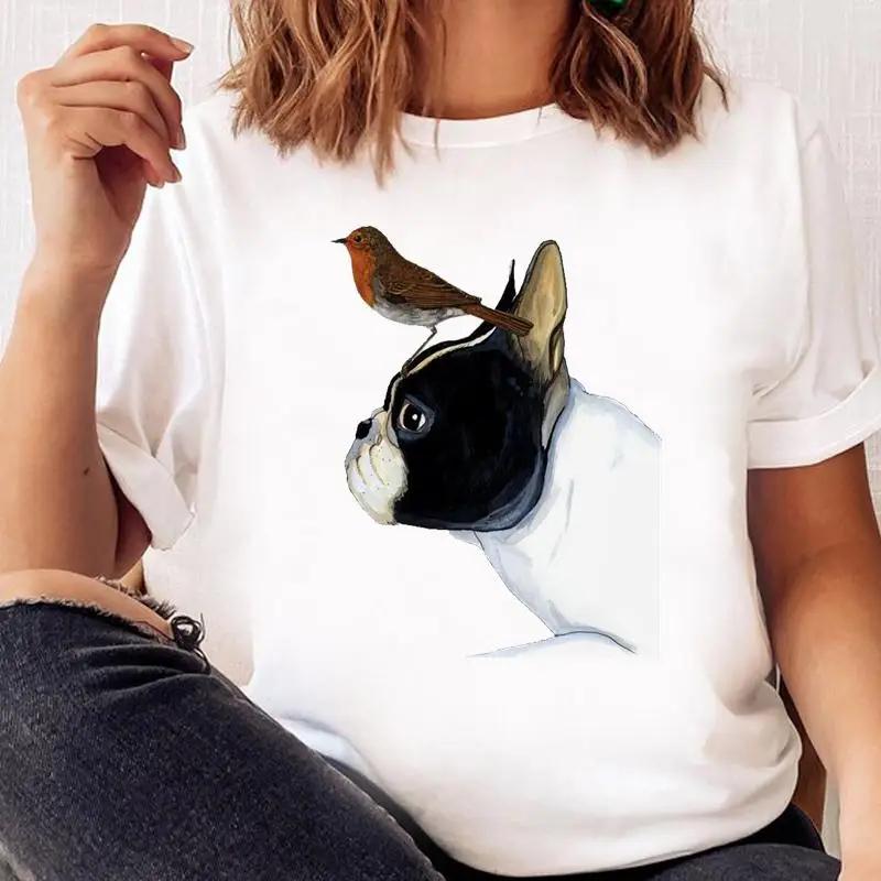 Women Print T Shirt Panda New Love Trend Graphic Tshirt Tee FeUnisex Cartoon Fall Autumn Top Ladies Fashion Clothing