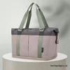 Man Yueyi Expandable Large Capacity Trolley Handbag: Versatile Travel, Business, and Fitness Bag.