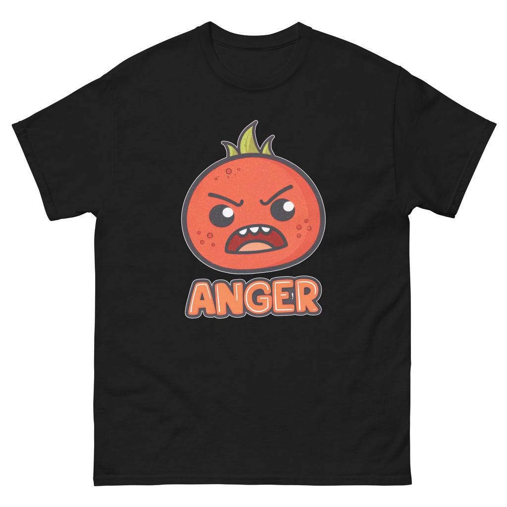 Anger Emotion Illustration Bright Vibe T-Shirt