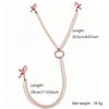Female Nipple Clamps Collar With Pearl Chain Set Clitoris Nipple Clips Breast Bondage Slave Fetish Sex Toy Woman