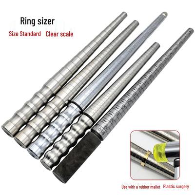 Ring Mandrel Sizer for Measuring, Shaping, and Repairing Rings