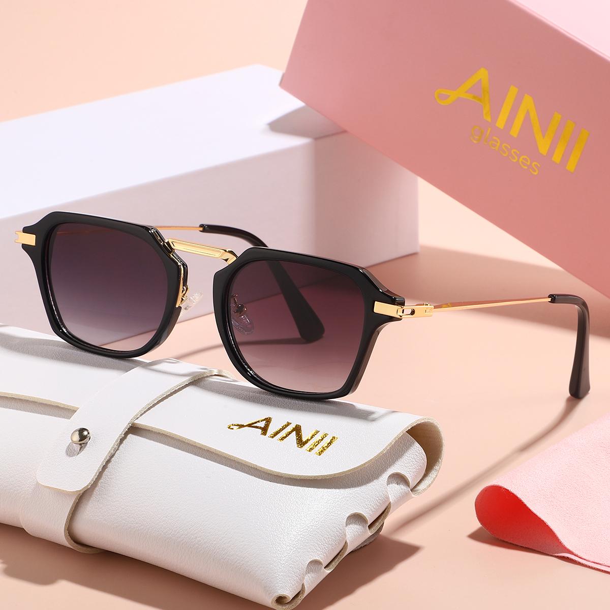 

European and American men s and women s fashionable retro sunglasses with multiple colors, versatile for summer sun shading and