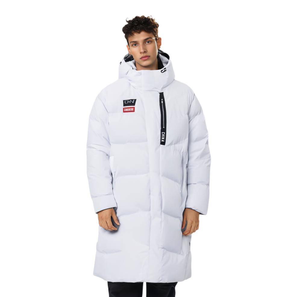 Anta Comprehensive Training Collection Outdoor Collection Down Jacket Men's Snowflake White 152417906-1