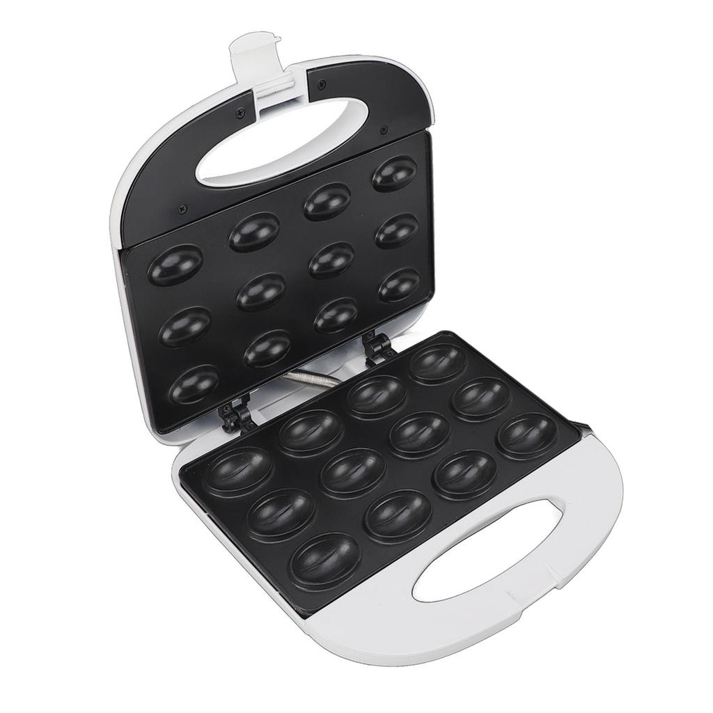 Máquina Eléctrica para Hacer Gofres de Nueces Doble Cara Capacidad 12 piezas Multifuncional Máquina para Hacer Pastel de Nueces para