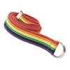 Braided Rainbow Waist Chain Belt for Women Prom Banquet Club Party Hot Girl Rainbow Elegant Woven Belt
