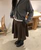 MIXXO Asymmetrical Midi Skirt_Miwwhg316B