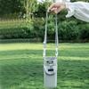 1PC Adjustable Shoulder Strap Water Bottle Bag with Phone Pocket Waterproof Water Bottle Carrier Bag Water Bottle Holder Pouch