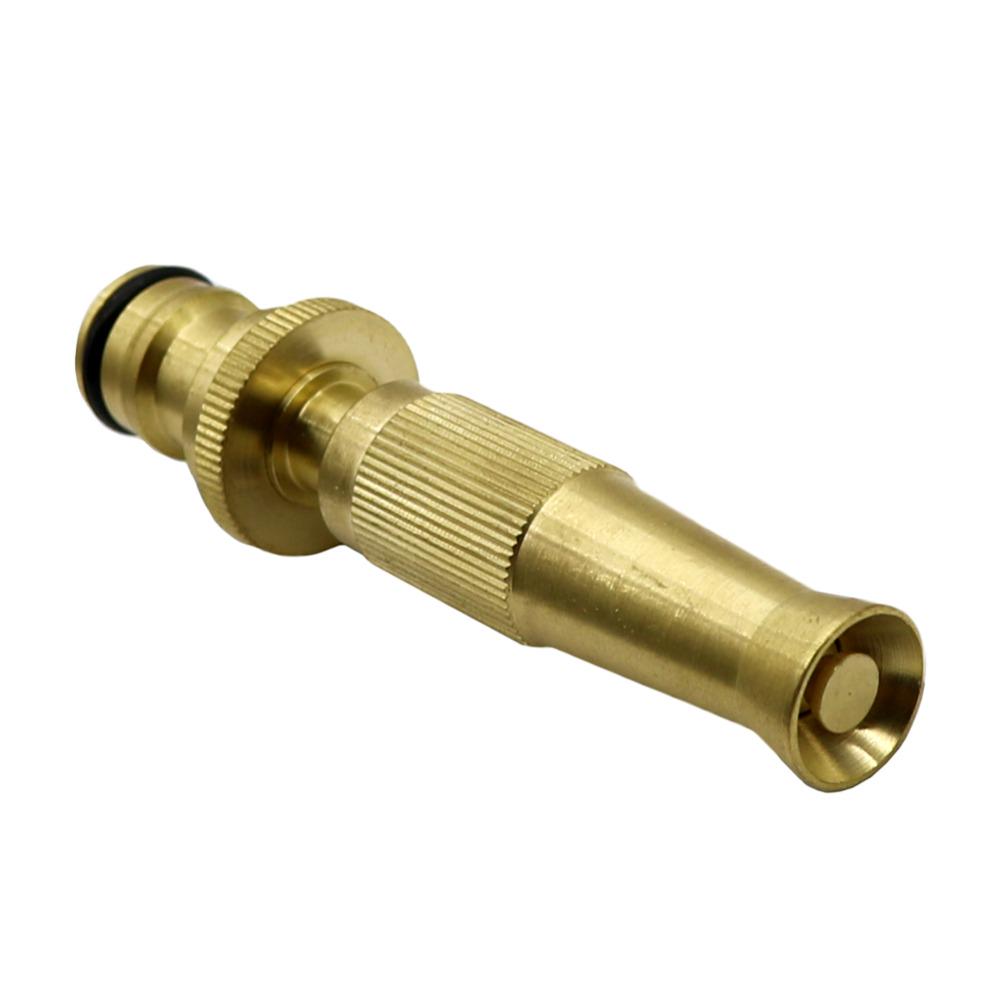 Garden Irrigation Spray Gun Adjustable Brass Sprinkler Garden Hose Sprinkler Car Washing Lawn Flower Bed Watering Water Gun