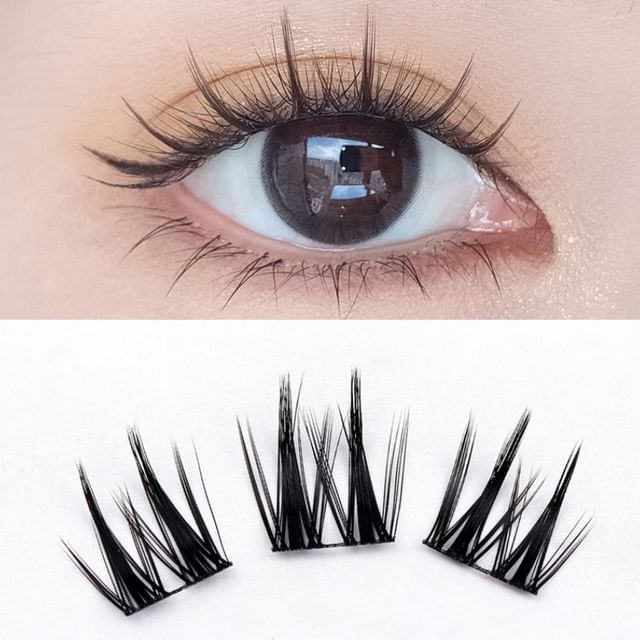 

Bonnie Wisp - Spiky Multipack False Eyelashes Cluster Black - One Size