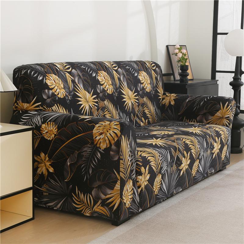 Stretch Sofa Covers for Living Room Anti Slip Soft Couch Cover, Washable Furniture Protector Elastic Bottom for Kids, Pets 1pc