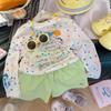 Kids' Colorful Polka Dot Light Long Sleeve Sun Protection T-Shirt Korean Style