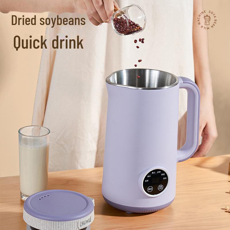 Kompaktní automatický výrobník sójového mléka - Bez vaření, Bez filtrace, Multifunkční mixér s funkcí rozbíjení buněčných stěn