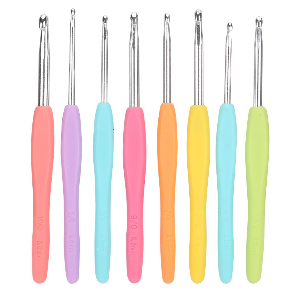 Haushalt Häkelnadel Set Nähnadel Maßband Schere Fingerhut DIY Nähwerkzeug Zubehör