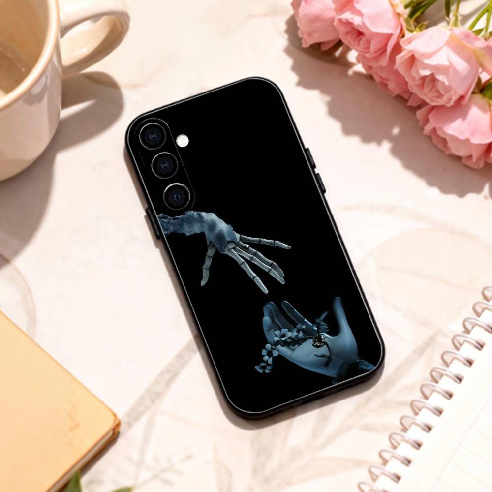 COOL C-Corpse B-Bride Victor Phone Case For Samsung Galaxy A73,A72,A71,A70,A53,A52,A51,Others Soft Black Shell