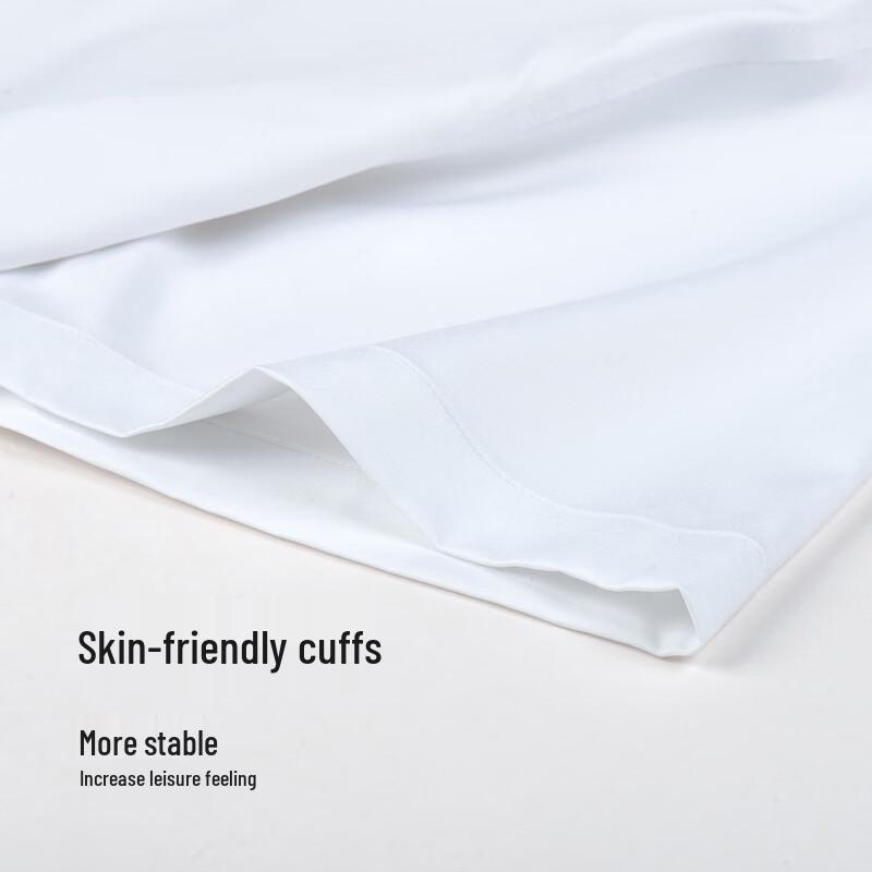 Hodo Men's Silk Blend Wrinkle-Free Short Sleeve Shirt