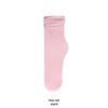 Women's Trendy Mid-Tube Ice Velvet Socks - Solid Colors and Fashionable Curls