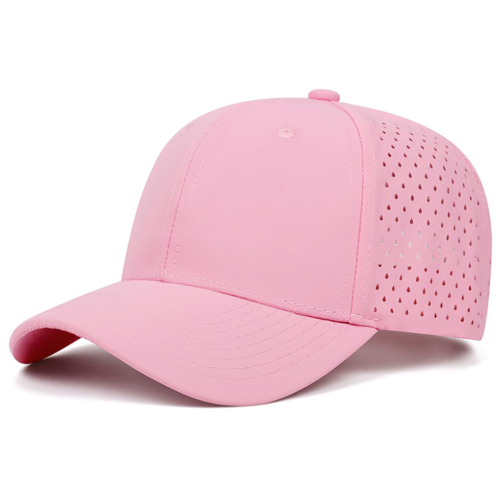 Color Mesh Air Permeable Baseball Cap For Men And Women Summer Hard Top Sunscreen Peaked Hats Outdoor Use Sportss Running Golf Caps Minimalist