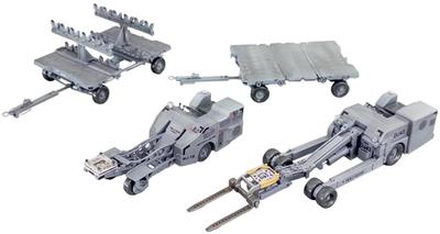 Jimi Modello Carrello di Carico Armi ZM80160 1/48 U.S.. (Militare)