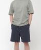 Laipeupeulipis Men'S Premium Wide Daily 5-Part Cotton Shorts Dark Gray