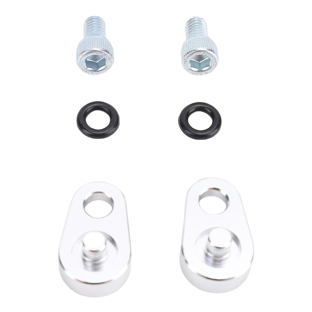 Throttle Body Bypass Cylinder Head Coolant Steam Port Plate Set 551693 Aluminum Replacement for LS Series Engines 1997