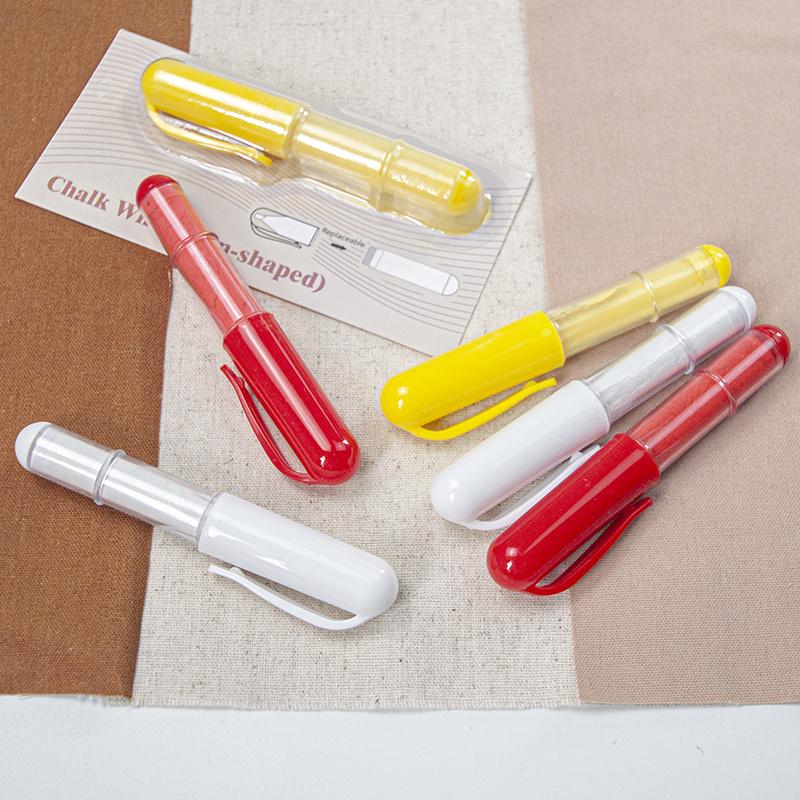 Stoffkreide Auswaschbare Stoffstifte für Schneiderarbeiten Markieren von Kleidungsmustern Patchwork Handwerk Näharbeiten Schnittfreie Nähzubehör