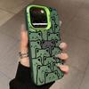 Phone Case For iPhone 13 11 12 14 15 Pro Max Plus XR X XS Max 7 8 Plus SE   Kitten Pattern Shockproof Hard Matte Cover