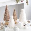 Holidays Tabletop Ornament Miniature Christmas Tree for Home Party Decoration Stylish Foam Sequins/Plush Trees Jewelry