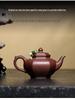 Handmade Yixing Zisha Six-Sided Teapot Set for Brewing Tea