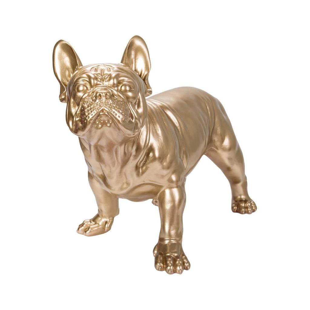 Woovia Smooth Gold French Bulldog X X 35cm Doll Figure Ornament Animal Garden Decoration Dog 49.3 25.3 H16095-6