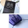 5pcs Non-woven Shoes Bag Storage Bag with Drawstring Strap Mouth Shoes Storage Bag, Shoes Dustproof Bag, Travel Shoes Storage Bag