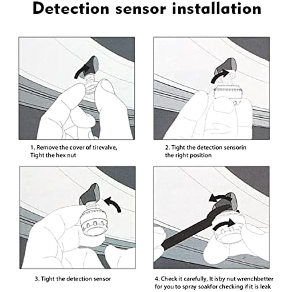 Wireless Solar Power Tire Pressure Monitoring Systems With 4 External Sensors Real Time Pressure And Temperature Alarm Auto Safety Monitor For Truck
