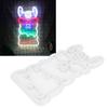 LED Neon Light Alpaca‑Shape Wall Neon Sign Art USB Powered Home Bedroom Bar  Decoration Light Fixture Neon Light Neon Sign